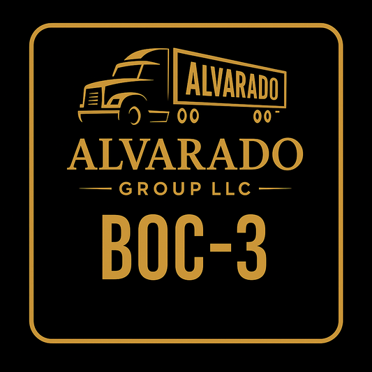 BOC-3 – Agente Designado (FMCSA)